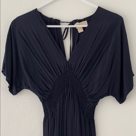 MICHAEL KORS long navy maxi dress - Picture 2 of 5